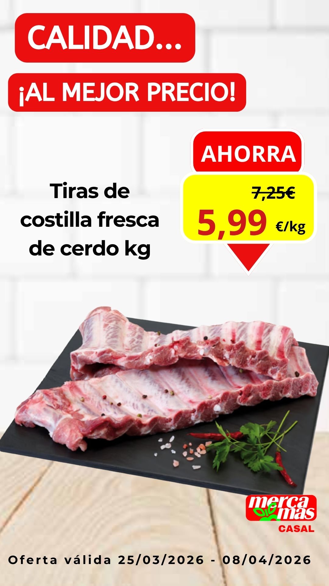 tiras-costilla-cerdo-fresca-casal-mercamascasal