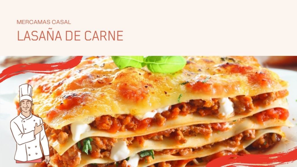Lasaña de carne