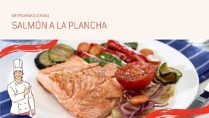 Salmón a la plancha
