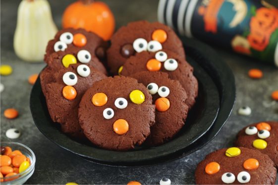 🎃 Monstruos de galleta de chocolate para Halloween
