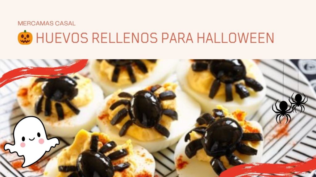 🎃 Huevos rellenos para Halloween