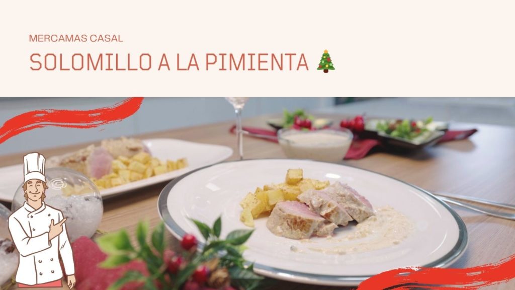 Solomillo a la pimienta 🎄