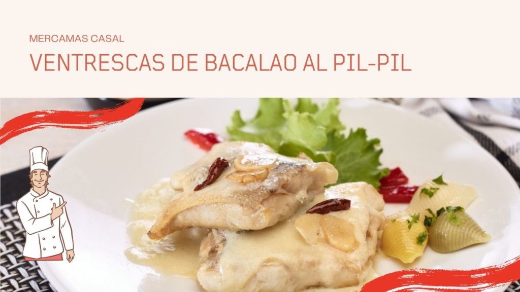Ventrescas de bacalao al Pil-Pil