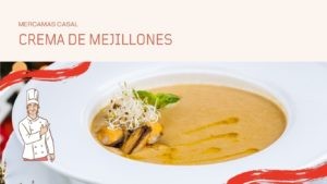 Crema de mejillones