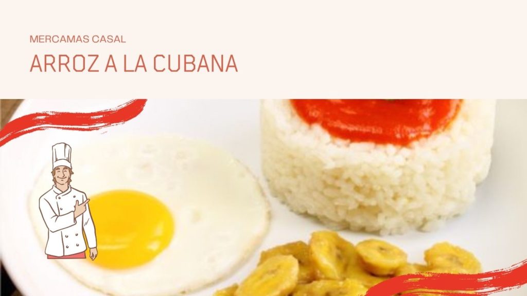 Arroz a la cubana
