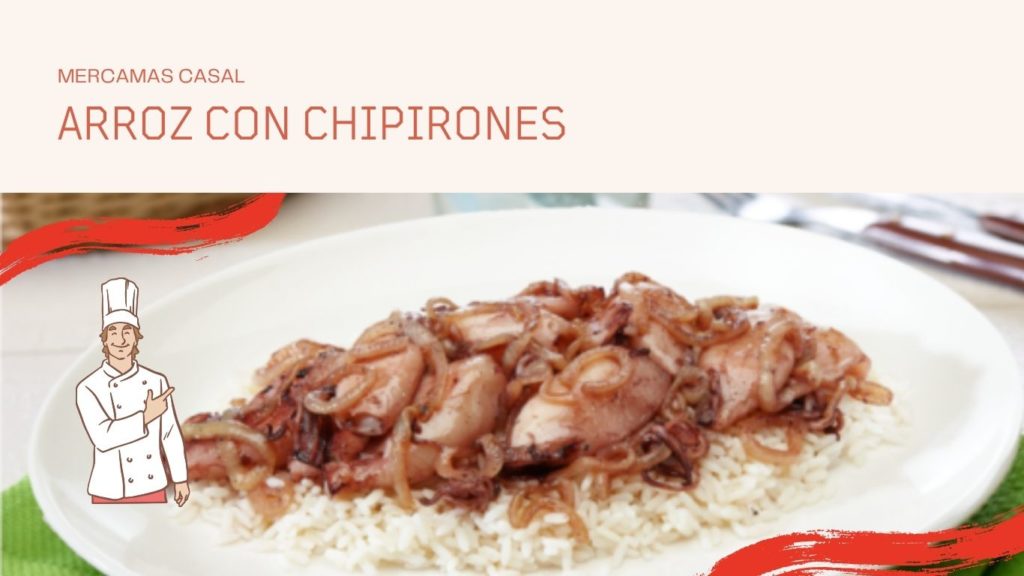 Arroz con chipirones