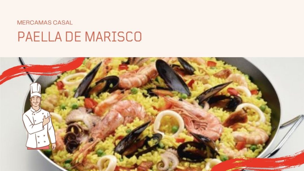 Paella de marisco