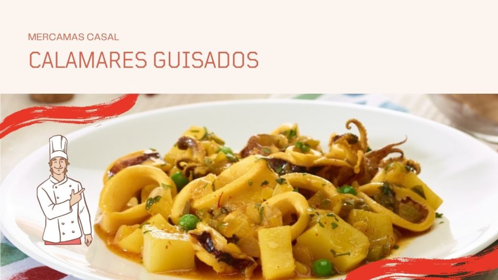 Calamares guisados