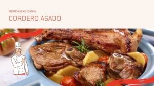 Cordero asado