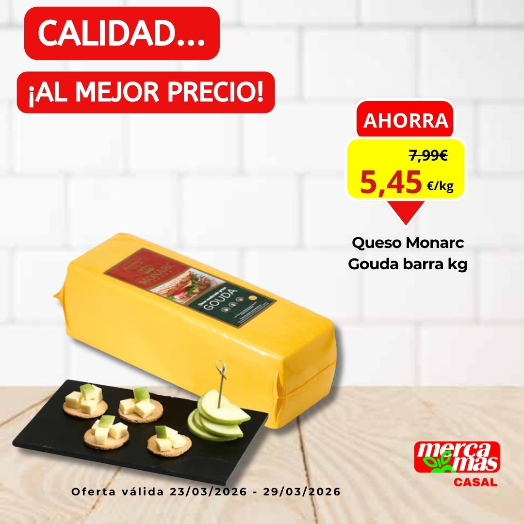queso gouda oferta supermercado Salvaterra