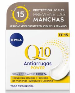 Crema Nivea Q10 antiarrugas de día FPS15 en oferta para el Día de la Madre