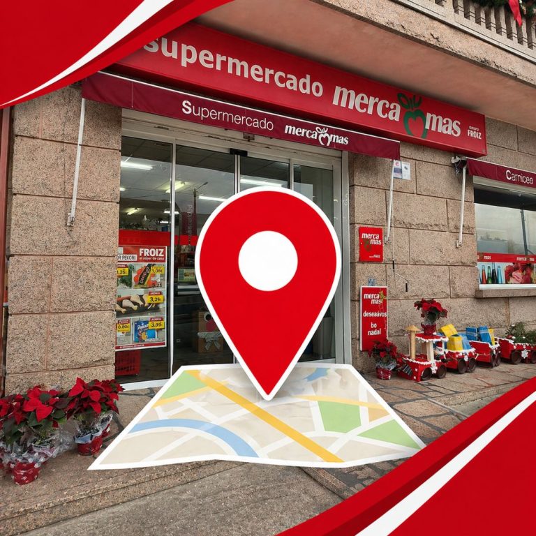 Ubicación de Mercamás Casal en Salvaterra de Miño Pontevedra