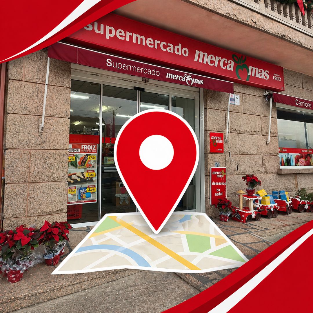 Ubicación de Mercamás Casal en Salvaterra de Miño Pontevedra