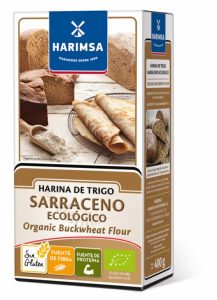 Harina de trigo sarraceno Harimsa ecológica sin gluten 400 g en Mercamás Casal