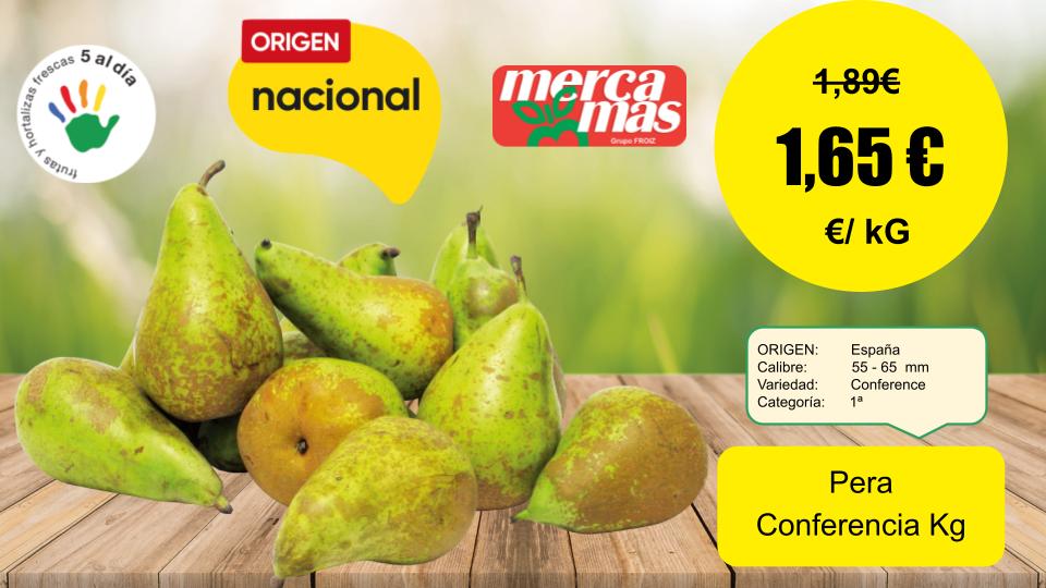 Pera Conferencia de origen nacional en Mercamas Casal