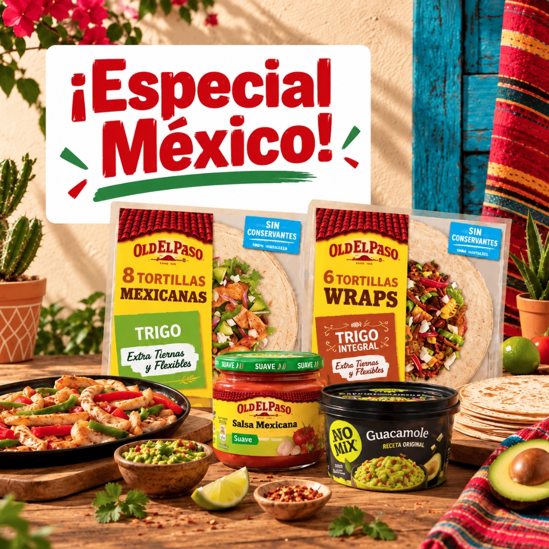 Selección de productos mexicanos en Mercamas Casal